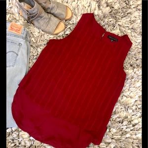 Sanctuary Tops - Sanctuary Burgundy Sleeveless Blouse Sanctuary Tops - Sanctuary Burgundy Sleeveless Blouse